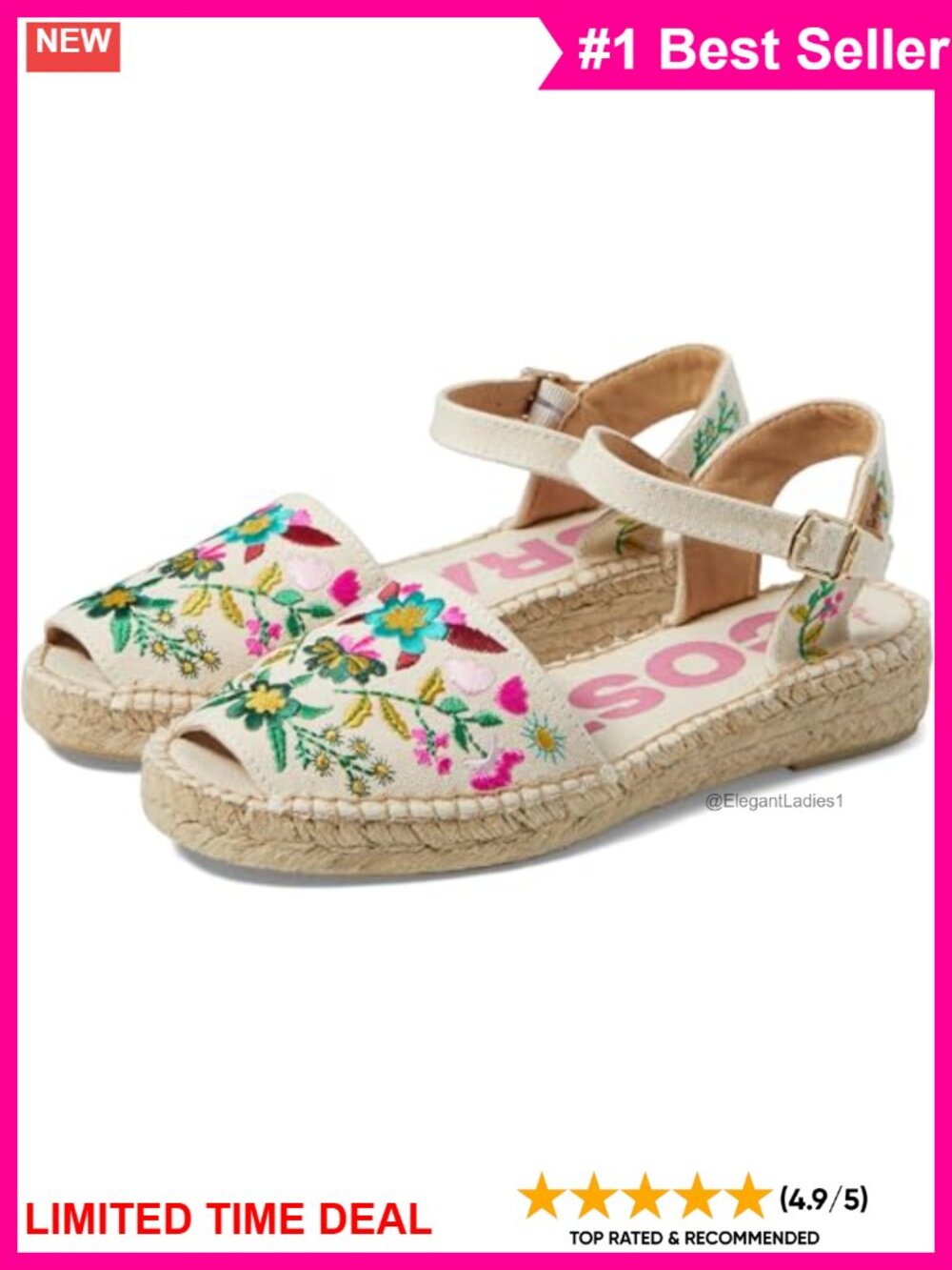 Authentic Garbet Espadrille Wedge Sandals Handcrafted Spain